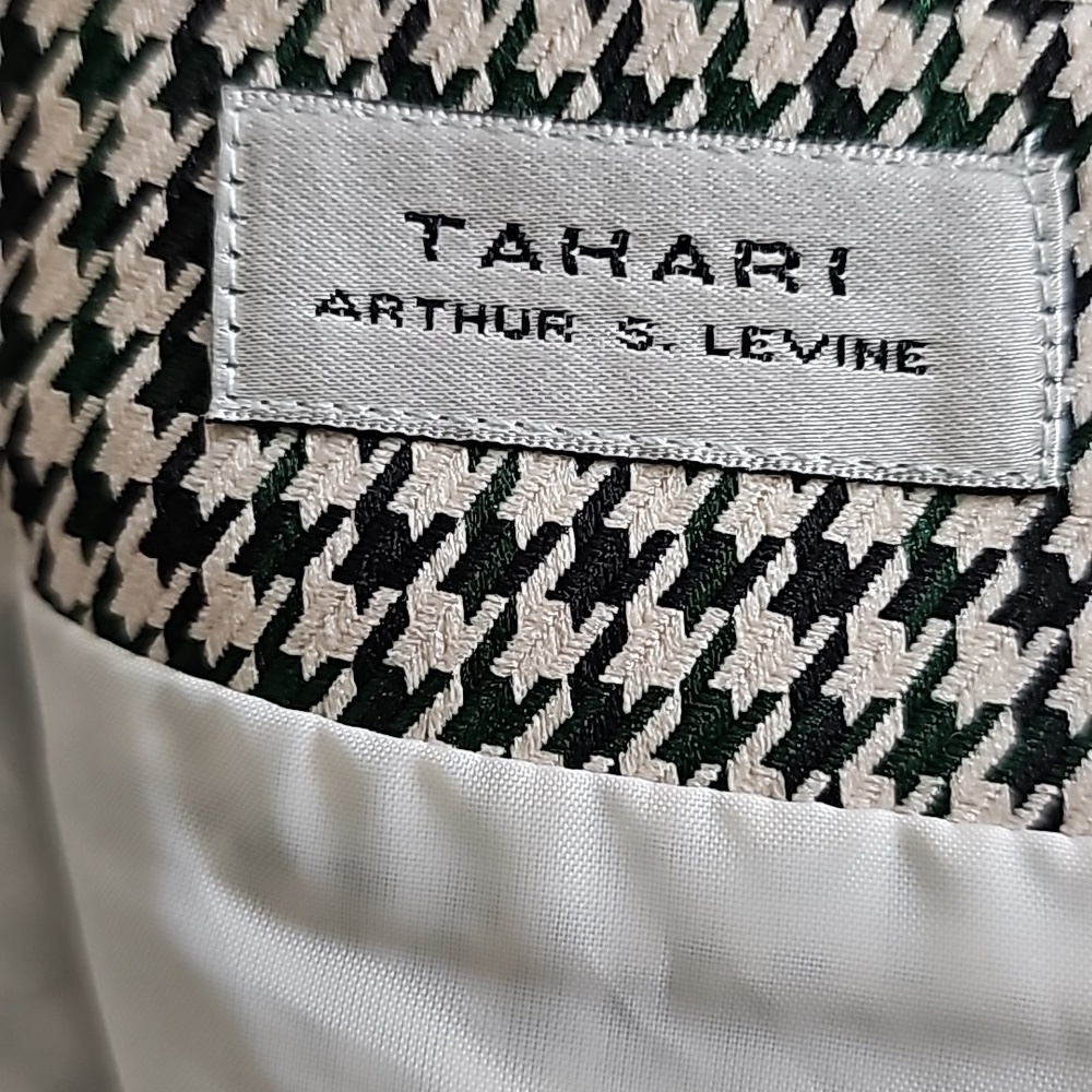 Tahari Arthur S Lavine Houndstooth Skirt Size 8 - Picture 4 of 6